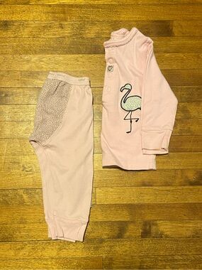 ⭐️ 10/$25 Bundle - Girls' Pink Flamingo Jogger Pants - Soft Stretch Sweatpants